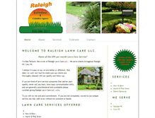 Tablet Screenshot of lawnnc.com